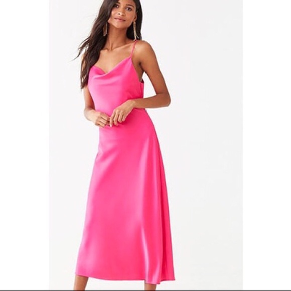 forever 21 cowl neck dress